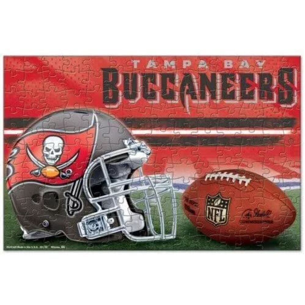 WinCraft Tampa Bay Buccaneers Team Logo 150 Piece Jigsaw Puzzle